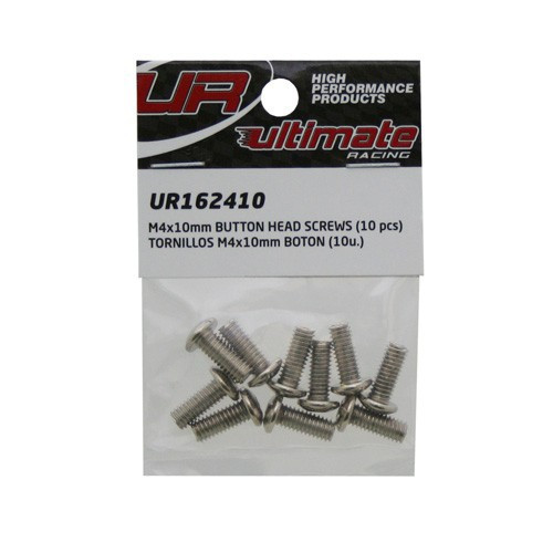 Ultimate Racing M4X10MM Button Head Screws (10 PCS)